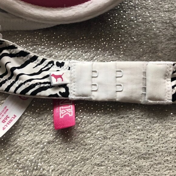 PINK Victoria's Secret Animal Print Push-Up Bra - Picture 5 of 7